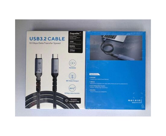 Дата кабель USB-C to USB-C 1.2m Pulsing Fast Charging 240W USB4.0 XoKo (XK-SC-2-240W), изображение 2