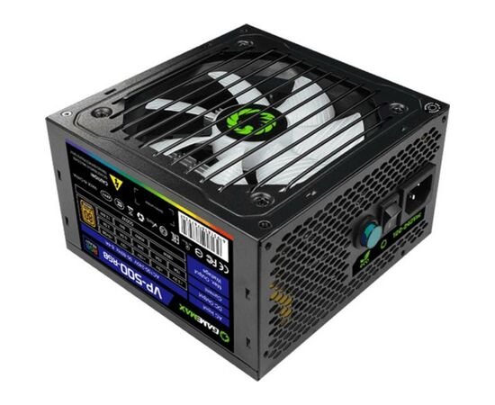 Блок питания Gamemax 500W (VP-500-RGB), изображение 2 Блок питания Gamemax 500W (VP-500-RGB), изображение 2