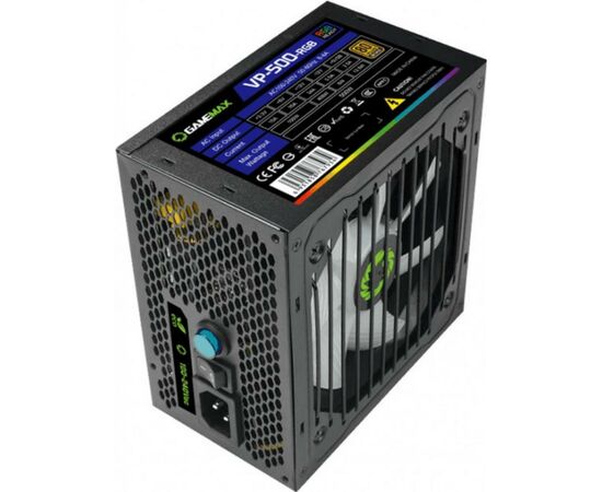 Блок питания Gamemax 500W (VP-500-RGB), изображение 7 Блок питания Gamemax 500W (VP-500-RGB), изображение 7