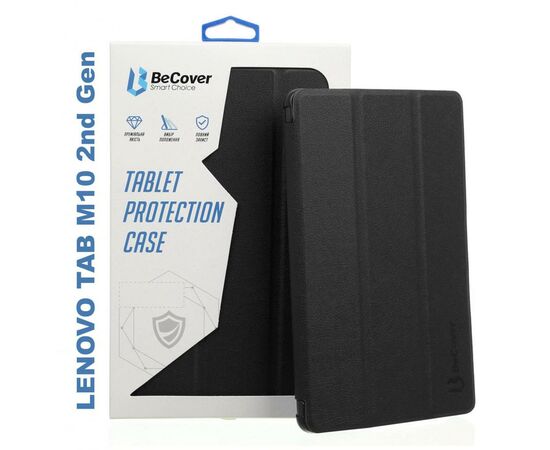 Чехол для планшета BeCover Smart Case Lenovo Tab M10 TB-X306F HD (2nd Gen) Black (705627), изображение 5 Чехол для планшета BeCover Smart Case Lenovo Tab M10 TB-X306F HD (2nd Gen) Black (705627), изображение 5