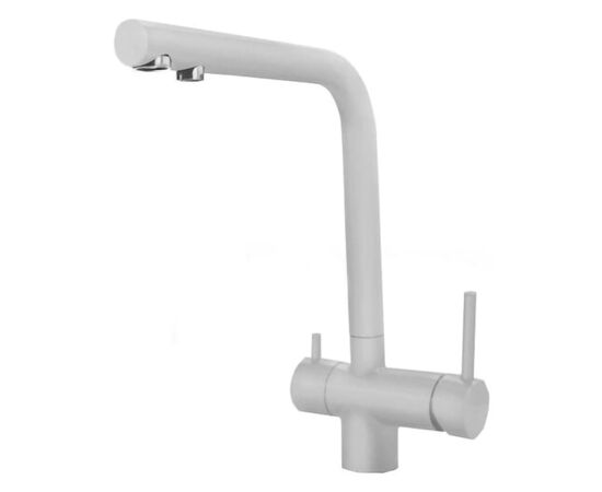 Смеситель Elleci T01 BIANCO TITANO 68