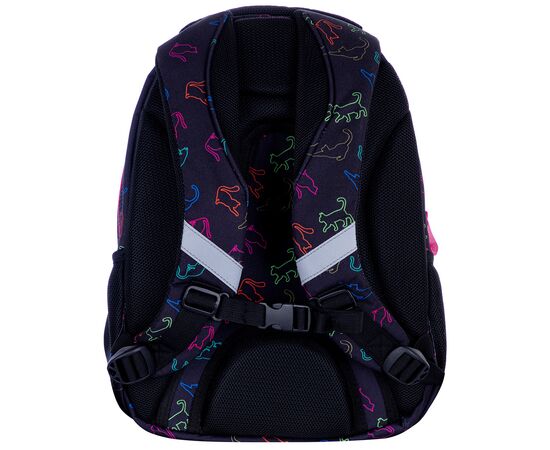 Рюкзак школьный Astrabag AB330 LO&VE с флуорисцентным эффектом Черный с розовым (502023068), изображение 5 Рюкзак школьный Astrabag AB330 LO&VE с флуорисцентным эффектом Черный с розовым (502023068), изображение 5