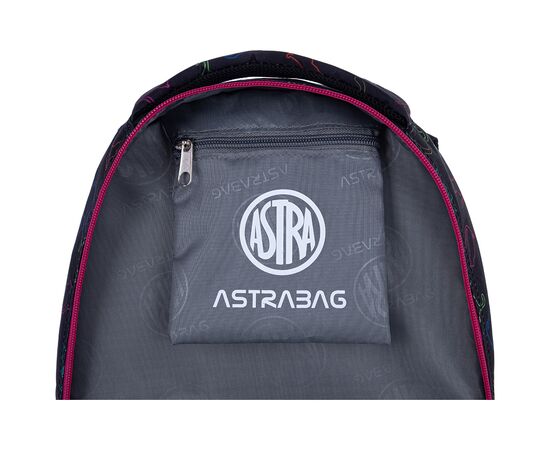 Рюкзак школьный Astrabag AB330 LO&VE с флуорисцентным эффектом Черный с розовым (502023068), изображение 8 Рюкзак школьный Astrabag AB330 LO&VE с флуорисцентным эффектом Черный с розовым (502023068), изображение 8