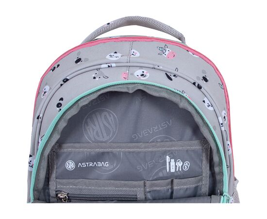 Рюкзак школьный Astrabag AB330 Kitty The Cute Серый (502023070), изображение 6 Рюкзак школьный Astrabag AB330 Kitty The Cute Серый (502023070), изображение 6