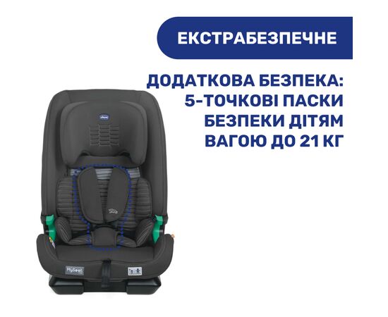 Автокресло Chicco MySeat i-Size Air Сіре (79873.21), изображение 5 Автокресло Chicco MySeat i-Size Air Сіре (79873.21), изображение 5