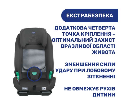 Автокресло Chicco MySeat i-Size Air Сіре (79873.21), изображение 9 Автокресло Chicco MySeat i-Size Air Сіре (79873.21), изображение 9