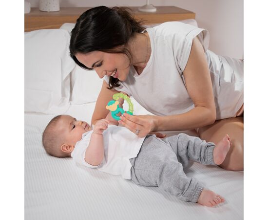 Прорезыватель Chicco Обезьяна Бирюзовый (28130.30.01), изображение 4 Прорезыватель Chicco Обезьяна Бирюзовый (28130.30.01), изображение 4