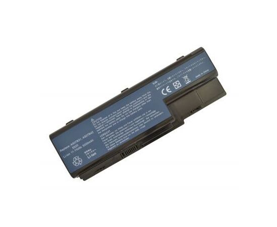 Аккумулятор для ноутбука AlSoft Acer AS07B31 5200mAh 6cell 11.1V Li-ion (A41115), изображение 2 Аккумулятор для ноутбука AlSoft Acer AS07B31 5200mAh 6cell 11.1V Li-ion (A41115), изображение 2