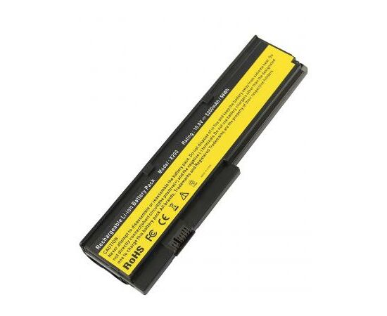 Аккумулятор для ноутбука AlSoft Lenovo ThinkPad X200 5200mAh 6cell 10.8V Li-ion (A41333)