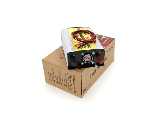 Автомобильный инвертор 12V/220V 300W чистая синусоида, 1xShuko, 1xUSB Ritar (RSC-300), изображение 2 Автомобильный инвертор 12V/220V 300W чистая синусоида, 1xShuko, 1xUSB Ritar (RSC-300), изображение 2