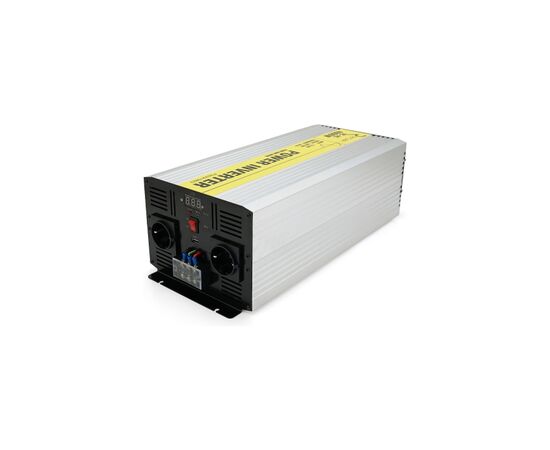 Автомобильный инвертор 12V/220V 4000W чистая синусоида, 2xShuko, 1xUSB Ritar (RSC-4000)