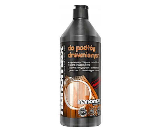 Засіб для миття підлоги Nanomax Pro Для дерев'яної підлоги 1000 мл (5901549955071)