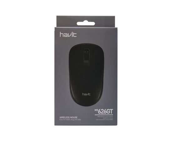 Мишка Havit HV-MS626GT Wireless Black (HV-MS626GT), зображення 4 Мишка Havit HV-MS626GT Wireless Black (HV-MS626GT), зображення 4