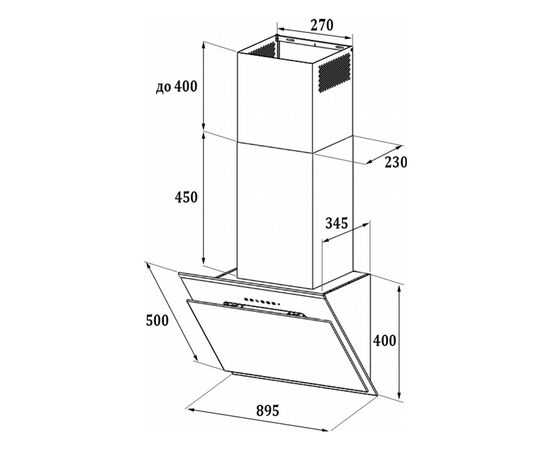 Вытяжка кухонная Gunter&Hauer LEONA 9 W, изображение 9 Вытяжка кухонная Gunter&Hauer LEONA 9 W, изображение 9