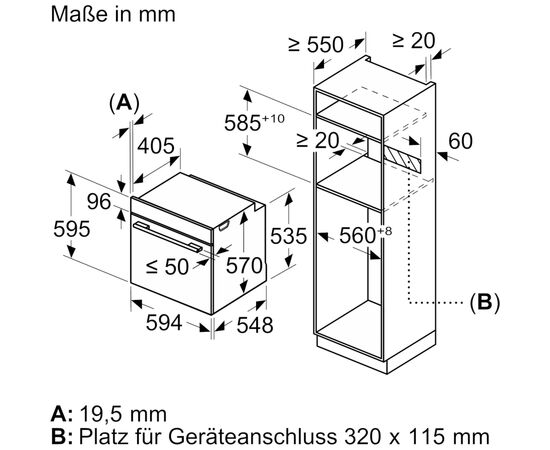 Духовой шкаф Bosch HRG5180S0, изображение 7 Духовой шкаф Bosch HRG5180S0, изображение 7
