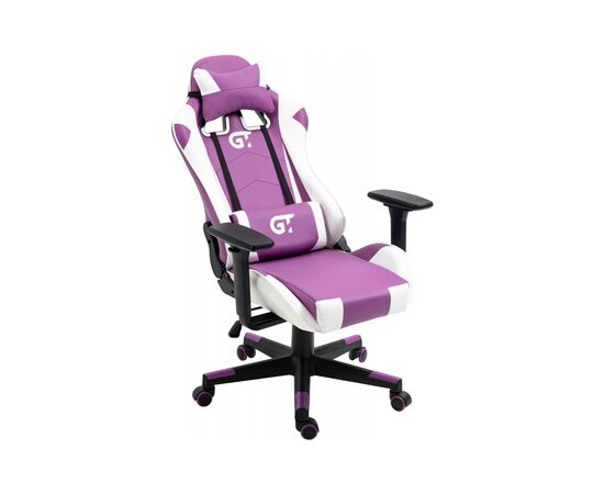 Кресло игровое GT Racer X-5934-B White/Violet (X-5934-B Kids White/Violet), изображение 5 Кресло игровое GT Racer X-5934-B White/Violet (X-5934-B Kids White/Violet), изображение 5