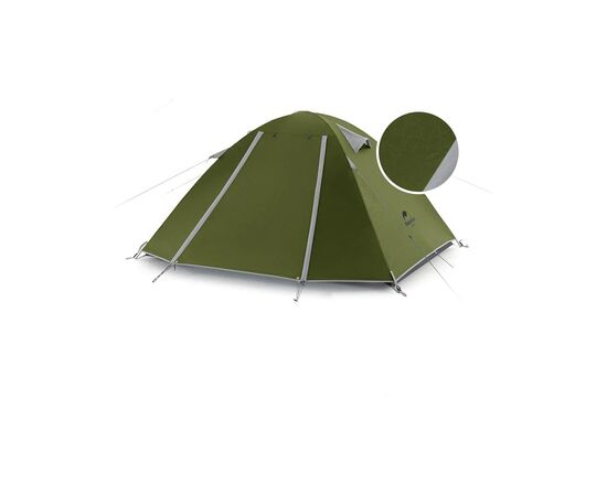 Палатка Naturehike P-Series NH18Z033-P 210T/65D Темно-Зелений (6927595783665), изображение 2 Палатка Naturehike P-Series NH18Z033-P 210T/65D Темно-Зелений (6927595783665), изображение 2