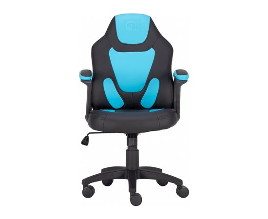 Кресло игровое GT Racer X-1414 Black/Light Blue, изображение 2 Кресло игровое GT Racer X-1414 Black/Light Blue, изображение 2