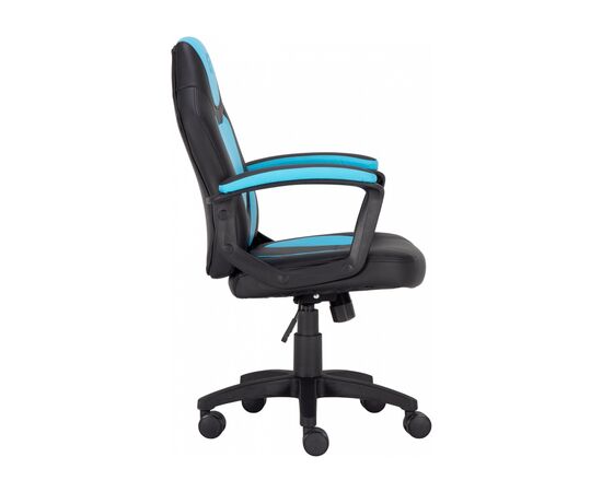 Кресло игровое GT Racer X-1414 Black/Light Blue, изображение 3 Кресло игровое GT Racer X-1414 Black/Light Blue, изображение 3