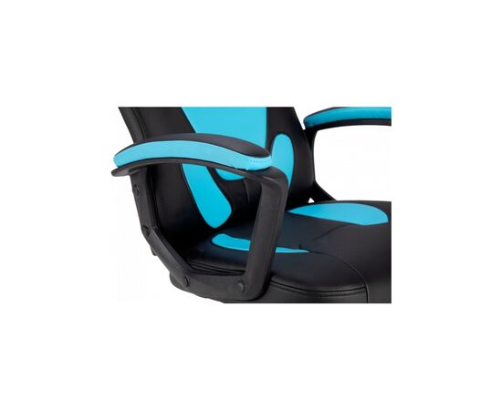 Кресло игровое GT Racer X-1414 Black/Light Blue, изображение 7 Кресло игровое GT Racer X-1414 Black/Light Blue, изображение 7