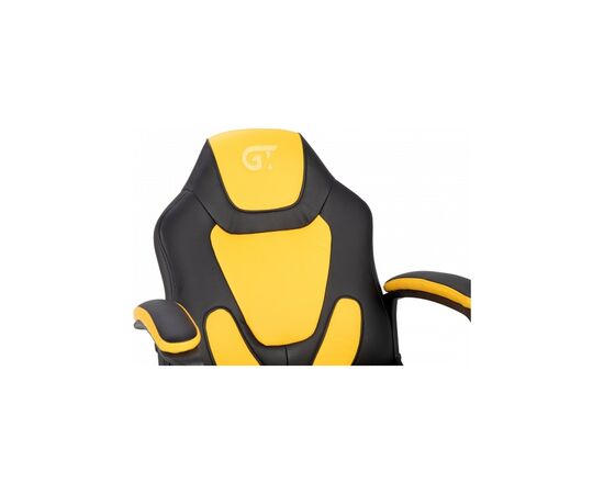 Кресло игровое GT Racer X-1414 Black/Yellow, изображение 5 Кресло игровое GT Racer X-1414 Black/Yellow, изображение 5