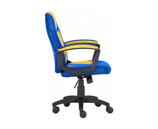 Кресло игровое GT Racer X-1414 Blue/Yellow, изображение 3 Кресло игровое GT Racer X-1414 Blue/Yellow, изображение 3