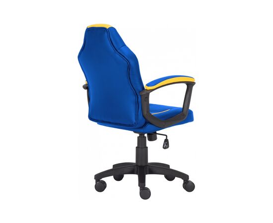 Кресло игровое GT Racer X-1414 Blue/Yellow, изображение 4 Кресло игровое GT Racer X-1414 Blue/Yellow, изображение 4