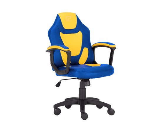 Кресло игровое GT Racer X-1414 Blue/Yellow