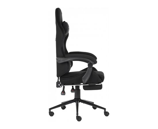 Кресло игровое GT Racer X-2324 Black Suede (X-2324 Fabric Black Suede), изображение 3 Кресло игровое GT Racer X-2324 Black Suede (X-2324 Fabric Black Suede), изображение 3