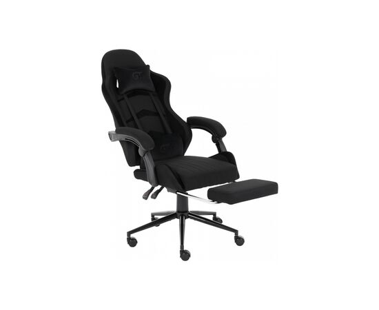 Кресло игровое GT Racer X-2324 Black Suede (X-2324 Fabric Black Suede), изображение 4 Кресло игровое GT Racer X-2324 Black Suede (X-2324 Fabric Black Suede), изображение 4