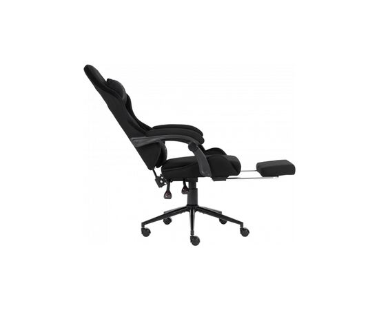 Кресло игровое GT Racer X-2324 Black Suede (X-2324 Fabric Black Suede), изображение 5 Кресло игровое GT Racer X-2324 Black Suede (X-2324 Fabric Black Suede), изображение 5