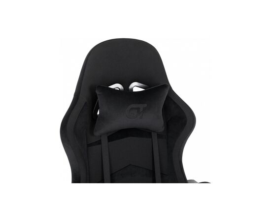 Кресло игровое GT Racer X-2324 Black Suede (X-2324 Fabric Black Suede), изображение 6 Кресло игровое GT Racer X-2324 Black Suede (X-2324 Fabric Black Suede), изображение 6