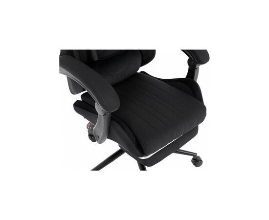 Кресло игровое GT Racer X-2324 Black Suede (X-2324 Fabric Black Suede), изображение 8 Кресло игровое GT Racer X-2324 Black Suede (X-2324 Fabric Black Suede), изображение 8