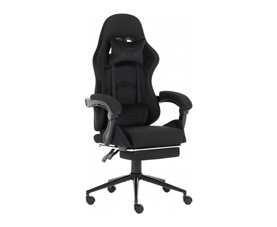 Кресло игровое GT Racer X-2324 Black Suede (X-2324 Fabric Black Suede)