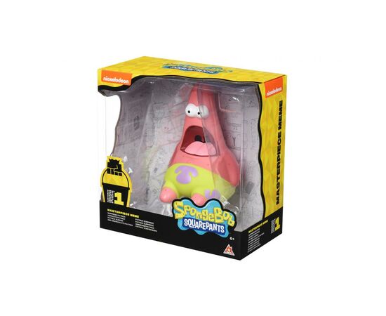 Фигурка Sponge Bob Masterpiece Memes Collection Surprised Patrick (EU691003), изображение 4 Фигурка Sponge Bob Masterpiece Memes Collection Surprised Patrick (EU691003), изображение 4