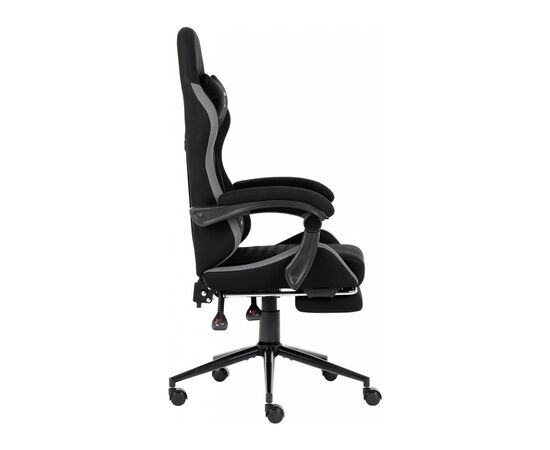 Кресло игровое GT Racer X-2324 Black/Gray (X-2324 Fabric Black/Gray), изображение 3 Кресло игровое GT Racer X-2324 Black/Gray (X-2324 Fabric Black/Gray), изображение 3