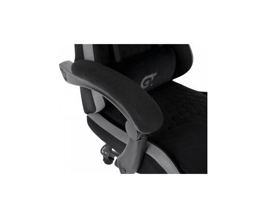 Кресло игровое GT Racer X-2324 Black/Gray (X-2324 Fabric Black/Gray), изображение 9 Кресло игровое GT Racer X-2324 Black/Gray (X-2324 Fabric Black/Gray), изображение 9