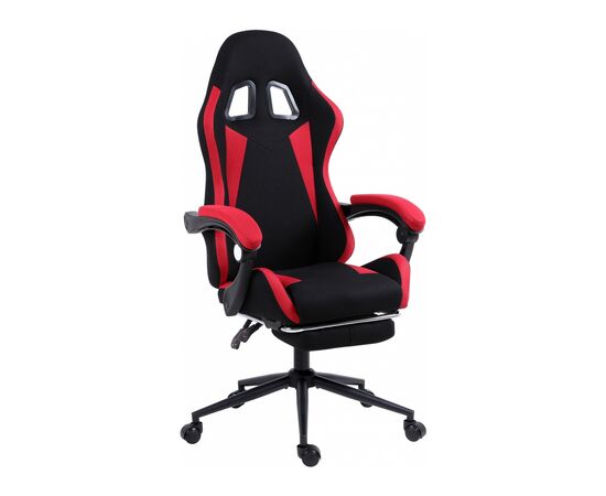 Кресло игровое GT Racer X-2324 Black/Red (X-2324 Fabric Black/Red), изображение 5 Кресло игровое GT Racer X-2324 Black/Red (X-2324 Fabric Black/Red), изображение 5