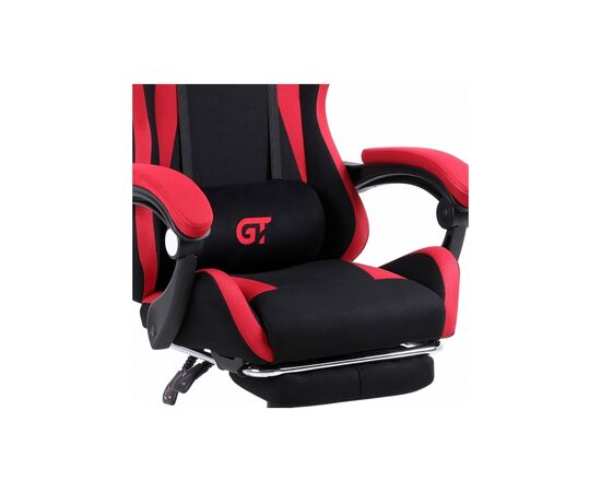 Кресло игровое GT Racer X-2324 Black/Red (X-2324 Fabric Black/Red), изображение 7 Кресло игровое GT Racer X-2324 Black/Red (X-2324 Fabric Black/Red), изображение 7
