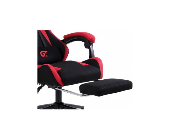 Кресло игровое GT Racer X-2324 Black/Red (X-2324 Fabric Black/Red), изображение 8 Кресло игровое GT Racer X-2324 Black/Red (X-2324 Fabric Black/Red), изображение 8