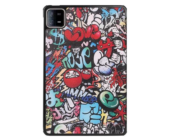 Чехол для планшета BeCover Smart Case Xiaomi Mi Pad 6 / 6 Pro 11" Graffiti (709496), изображение 2 Чехол для планшета BeCover Smart Case Xiaomi Mi Pad 6 / 6 Pro 11" Graffiti (709496), изображение 2