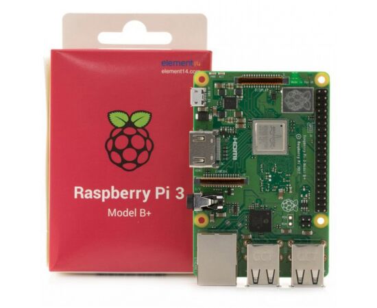 Промышленный ПК Raspberry Pi 3, Model B+, 1GB (RSP3 model B+), изображение 6 Промышленный ПК Raspberry Pi 3, Model B+, 1GB (RSP3 model B+), изображение 6