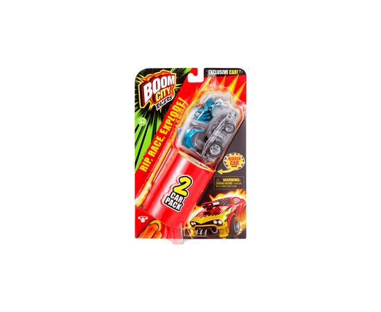Игровой набор Boom City Racers Машинки с пусковым устройством Fire It Up! 2 шт (6631573)
