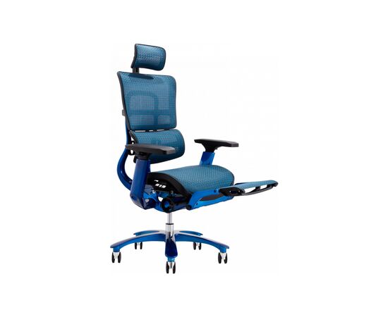 Офісне крісло GT Racer X-815L Black/Blue (X-815L Black/Blue (W-85)), зображення 3
