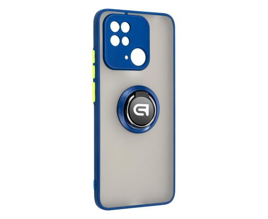 Чехол для мобильного телефона Armorstandart Frosted Matte Ring Xiaomi Redmi 10C Navy Blue (ARM68368)