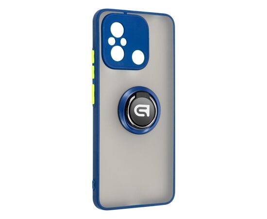 Чохол до мобільного телефона Armorstandart Frosted Matte Ring Xiaomi Redmi 12C Navy Blue (ARM68372)