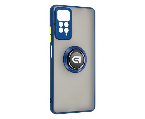 Чохол до мобільного телефона Armorstandart Frosted Matte Ring Xiaomi Redmi Note 12 Pro 4G Navy Blue (ARM68384)