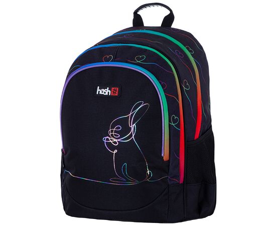 Рюкзак школьный Hash AB350 Rainbow bunny (502023106), изображение 2 Рюкзак школьный Hash AB350 Rainbow bunny (502023106), изображение 2