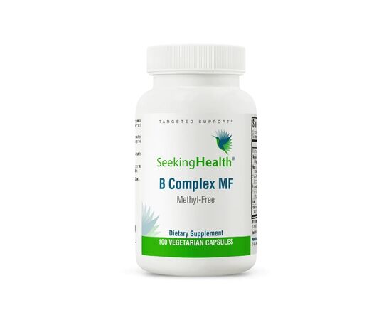Вітамін Seeking Health B-Комплекс без метилу, B Complex MF, 100 капсул (SKH-52160)