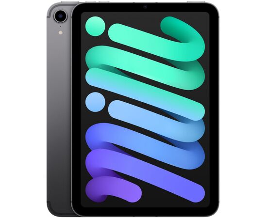 Планшет Apple iPad mini 2021 Wi-Fi + LTE 64GB, Space Grey (MK893RK/A), изображение 3 Планшет Apple iPad mini 2021 Wi-Fi + LTE 64GB, Space Grey (MK893RK/A), изображение 3